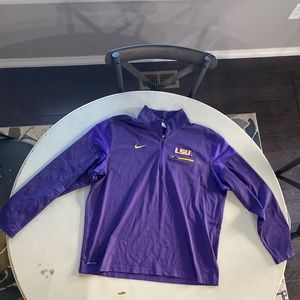 Nike LSU Purple Quater Zip